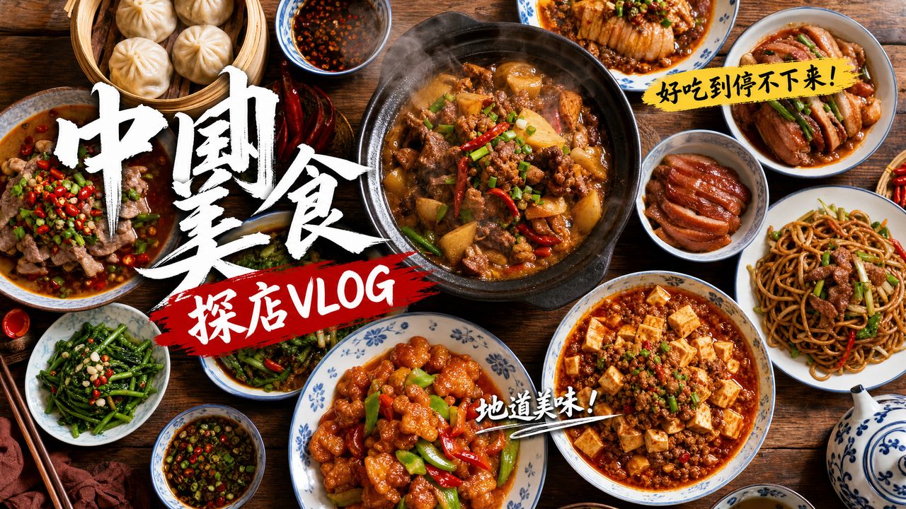 溏心 【溏心】中国美食探店视频：地道美味好吃到停不下来！